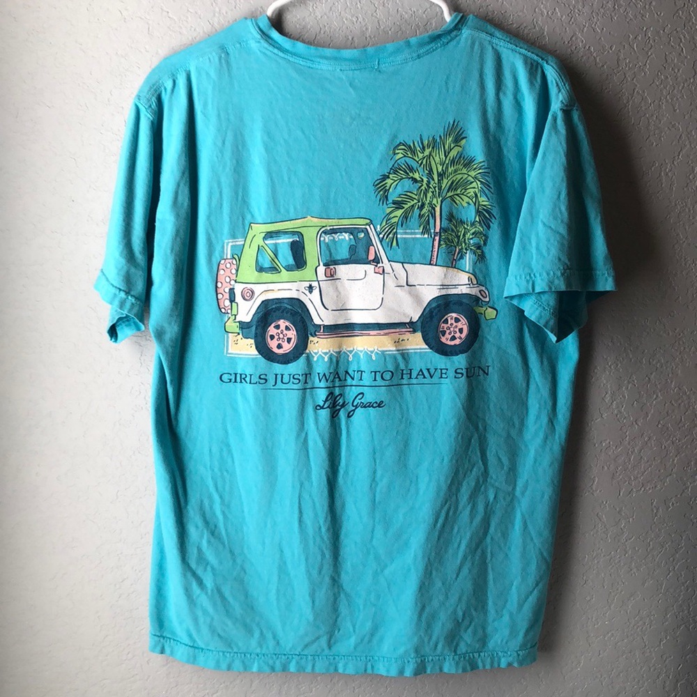 Lily Grace Turquoise T-Shirt